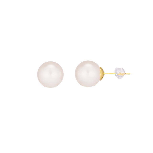 Boucles Tamaa perles 12mn