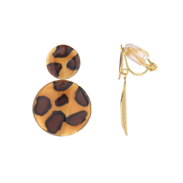 Boucles clip Sam acier doré or