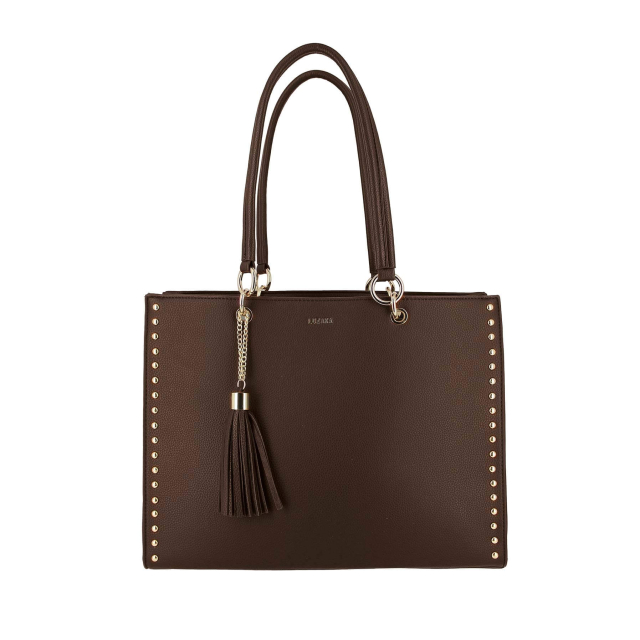 Sac Cabas Soline chocolat - Réf.12037