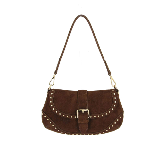 Sac à main Clémence chocolat - Réf.12049