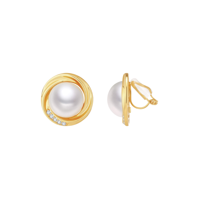 Boucles clip Opéra doré or