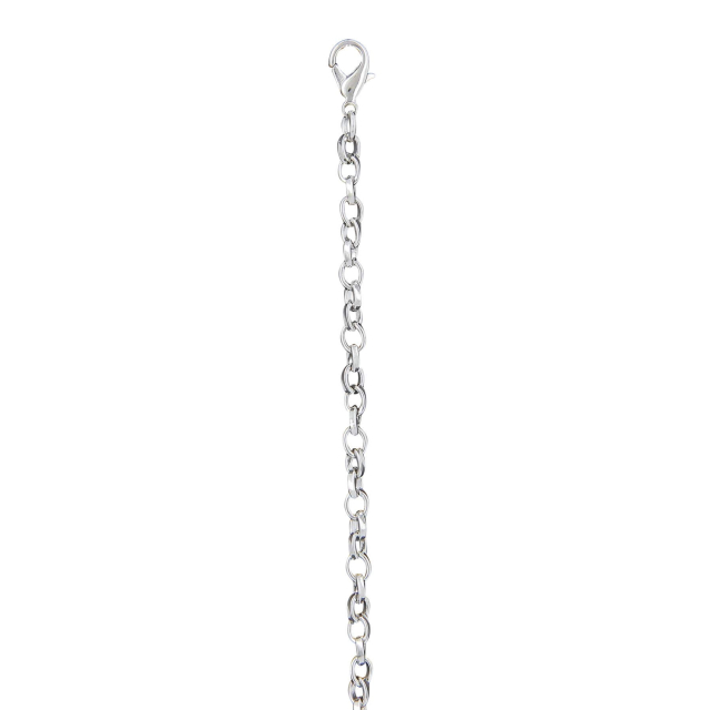 Bracelet Lou acier Charm bijou Femme Chaine - Cordon- Bijoux et accessoires pas chers pour femme Luzaka Ref.13674
