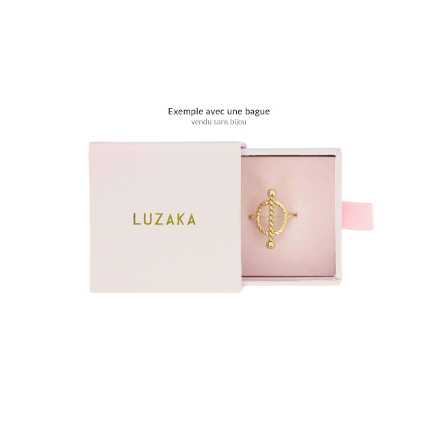 Boite Cadeau rose bague  : Large choix de bijoux fantaisie en acier pas chers