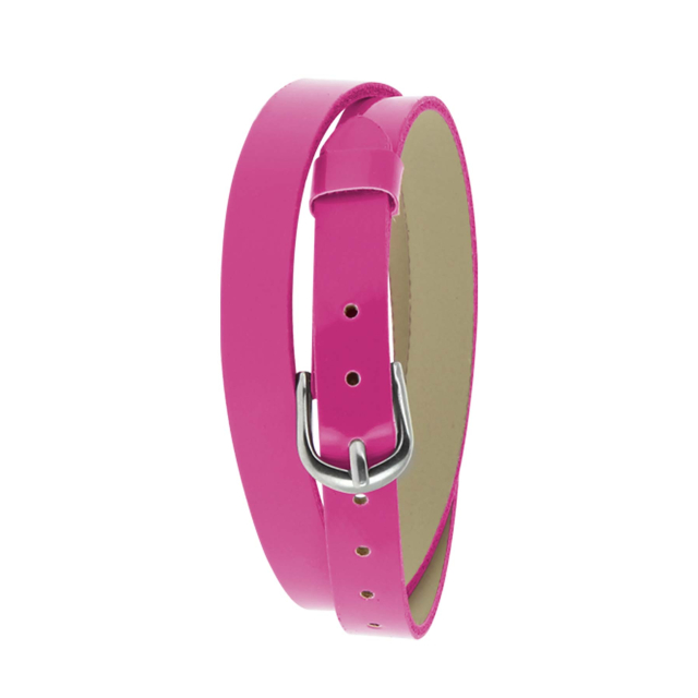 Bracelet Lola fuchsia double tour Lettres strass bracelet Femme Elastique- Bijoux et accessoires pas chers pour femme Luzaka Ref.21939