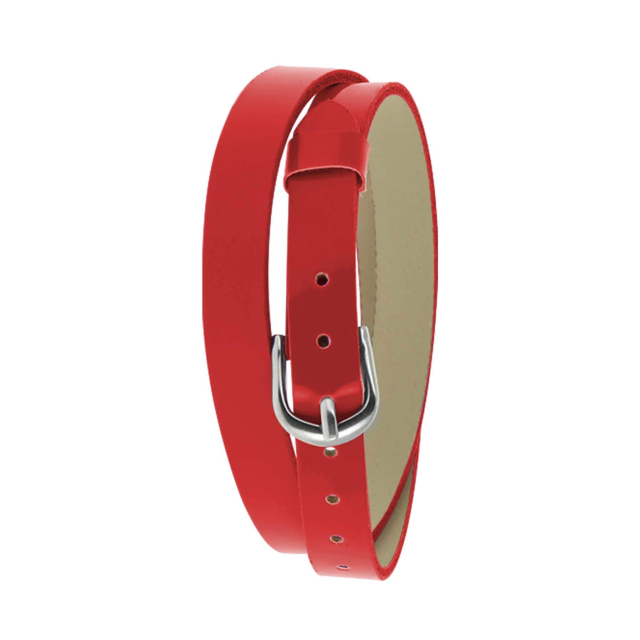 Bracelet Lola rouge double tour Lettres strass bracelet Femme Chaine - Cordon- Bijoux et accessoires pas chers pour femme Luzaka Ref.21946