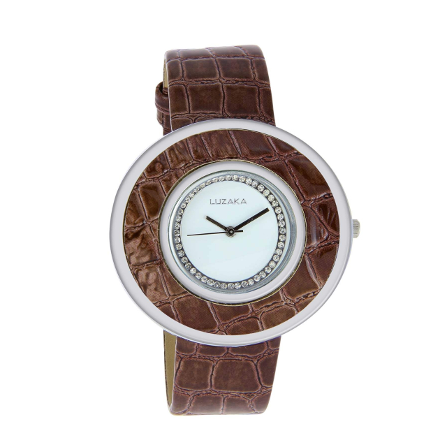 Montre Milo marron Montre Femme - Bijoux et accessoires pas chers pour femme Luzaka Ref.31014