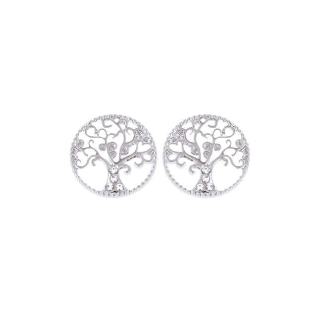 Boucles Palabre Boucles d'oreilles Femme Courtes - Puces- Bijoux et accessoires pas chers pour femme Luzaka Ref.44350