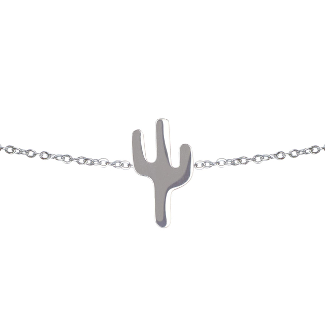 Bracelet Cactus acier Bracelet Femme Chaine - Cordon- Bijoux et accessoires pas chers pour femme Luzaka Ref.45364