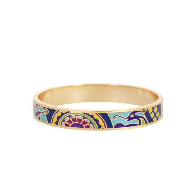 Bracelet Art P1 acier doré or Bracelet Femme Jonc- Bijoux et accessoires pas chers pour femme Luzaka Ref.53612