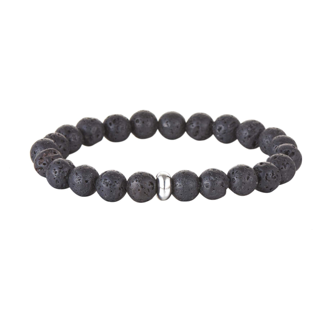 Bracelet Pierre Obsidienne 8mn : Large choix de bracelets en