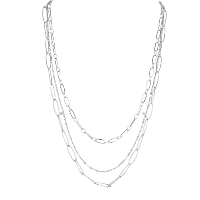 Multi rangs Coquillage doré Collier - Pendentif Femme Multi rangs- Bijoux et accessoires pas chers pour femme Luzaka Ref.60086