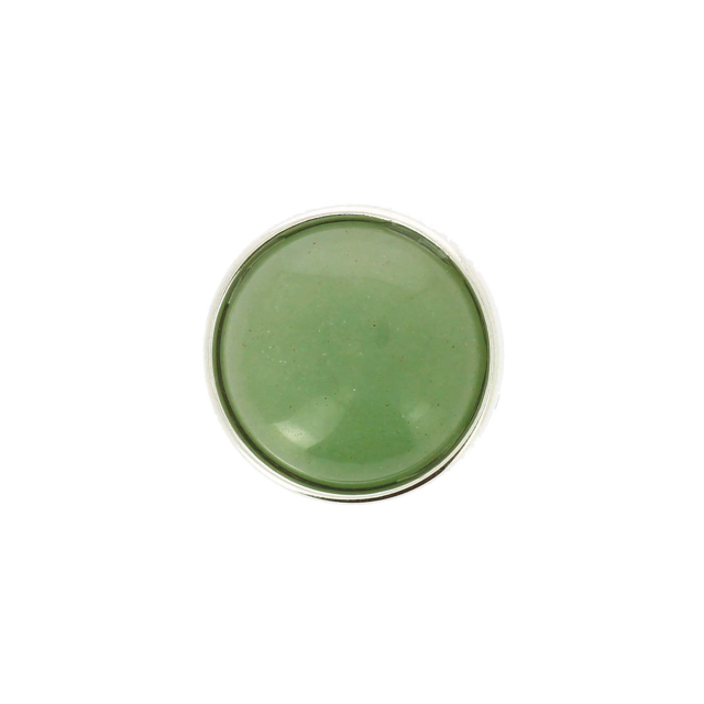 Bouton Snap Pierre Aventurine Snap bouton Femme - Bijoux et accessoires pas chers pour femme Luzaka Ref.60499