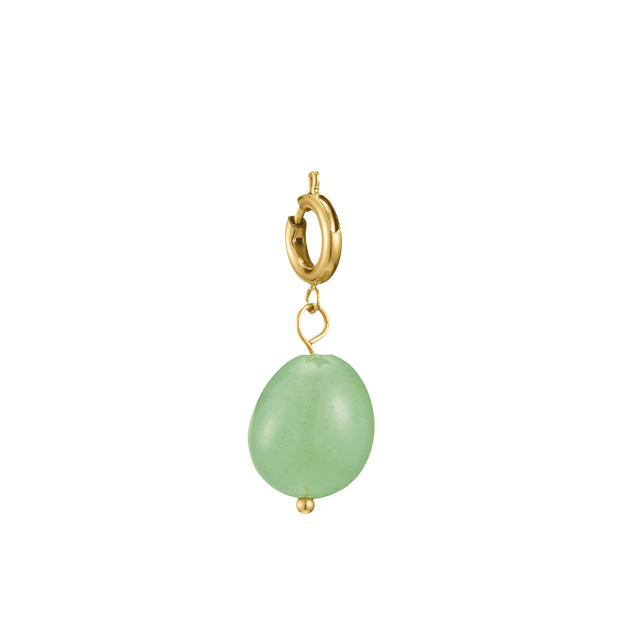 Charm Aventurine acier doré or Charm Femme - Bijoux et accessoires pas chers pour femme Luzaka Ref.60932