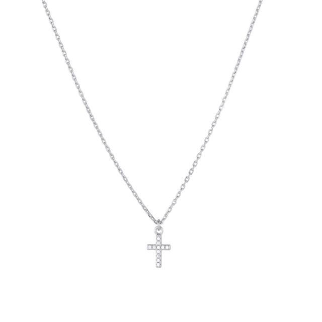 Collier Croix Argent 925 Collier - Pendentif Femme Collier - Pendentif- Bijoux et accessoires pas chers pour femme Luzaka Ref.61939