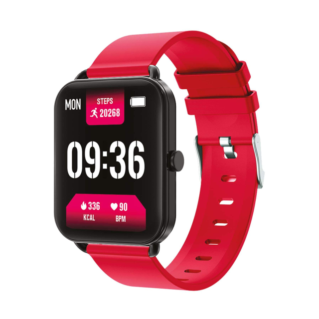 Smartwatch SANTE 2 rouge Montre Mixte - Bijoux et accessoires pas chers pour femme Luzaka Ref.64244