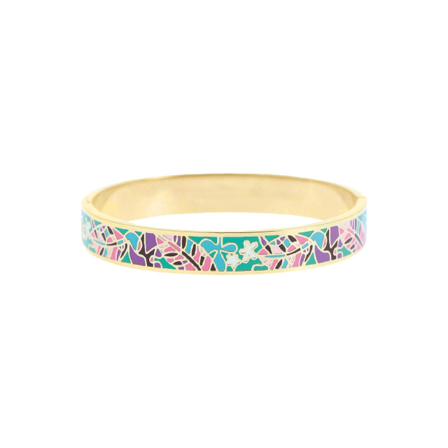 Bracelet Art J1 acier doré or Bracelet Femme Jonc- Bijoux et accessoires pas chers pour femme Luzaka Ref.64411