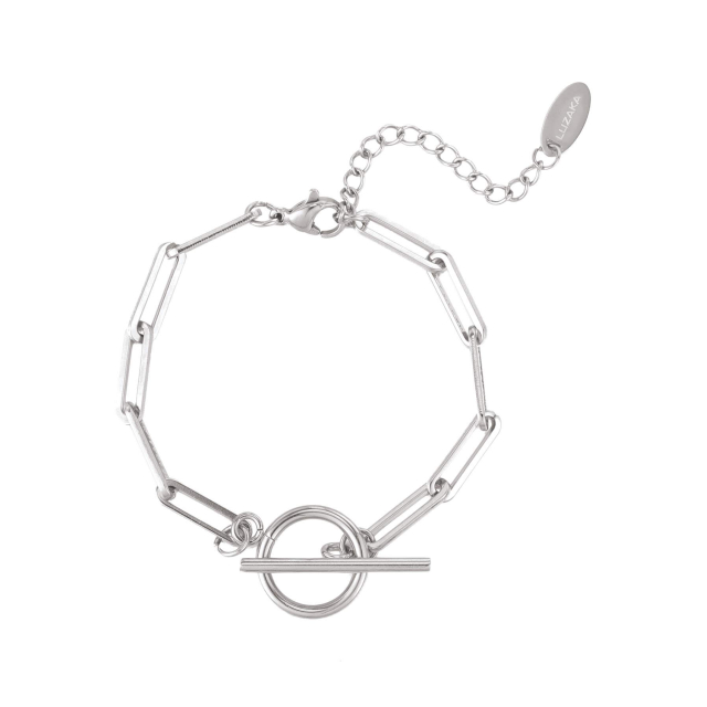 Bracelet Dana acier Bracelet Femme Chaine - Cordon- Bijoux et accessoires pas chers pour femme Luzaka Ref.64930