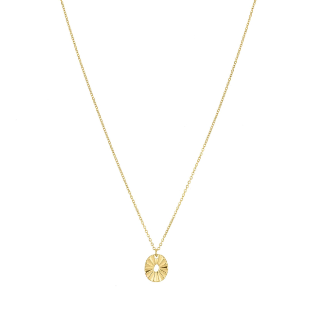 Collier Joa acier doré or Collier - Pendentif Femme Collier - Pendentif- Bijoux et accessoires pas chers pour femme Luzaka Ref.68747