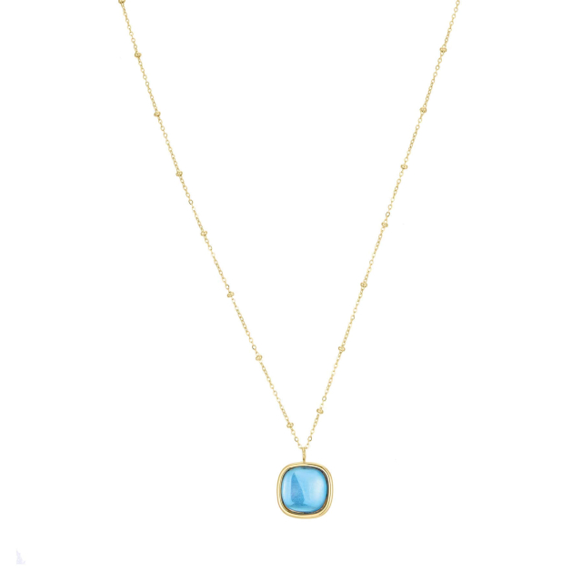 Collier Ajar océan doré or Collier - Pendentif Femme Collier - Pendentif- Bijoux et accessoires pas chers pour femme Luzaka Ref.68853