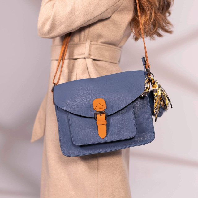 Sac à main Josy bleu jean