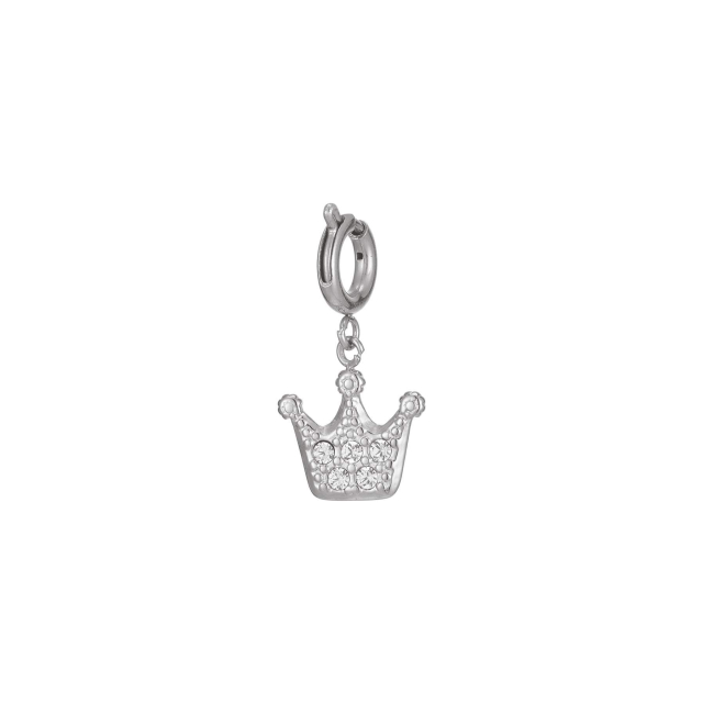 Charm Couronne acier Charm Femme - Bijoux et accessoires pas chers pour femme Luzaka Ref.71021