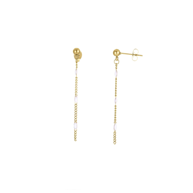 Boucles Rosaire blanches: Trouver les plus beaux bijoux femme de la saison