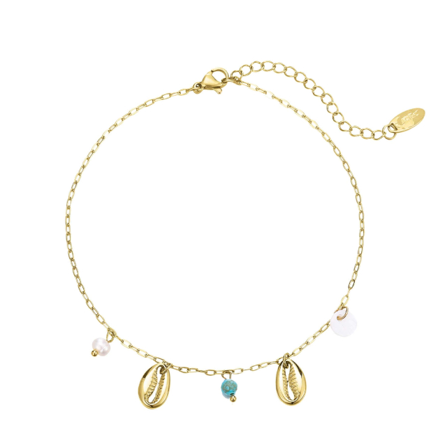 Chaine de cheville coquillage Chaine de cheville Femme - Bijoux et accessoires pas chers pour femme Luzaka Ref.72455