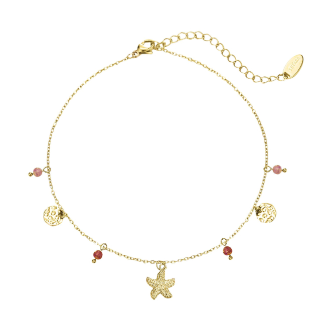 Chaine de cheville étoile Chaine de cheville Femme - Bijoux et accessoires pas chers pour femme Luzaka Ref.72462