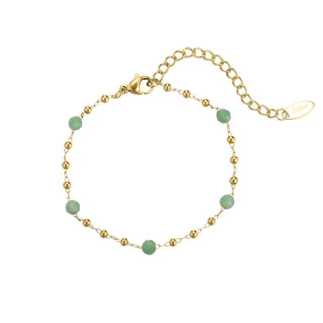 Bracelet Rosaire Aventurine Bracelet Femme Chaine - Cordon- Bijoux et accessoires pas chers pour femme Luzaka Ref.72851
