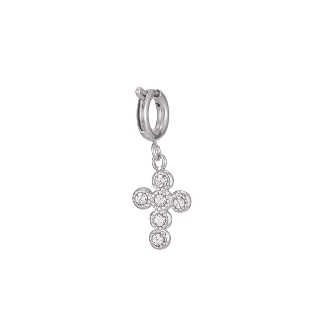 Charm Croix acier Charm Femme - Bijoux et accessoires pas chers pour femme Luzaka Ref.73124