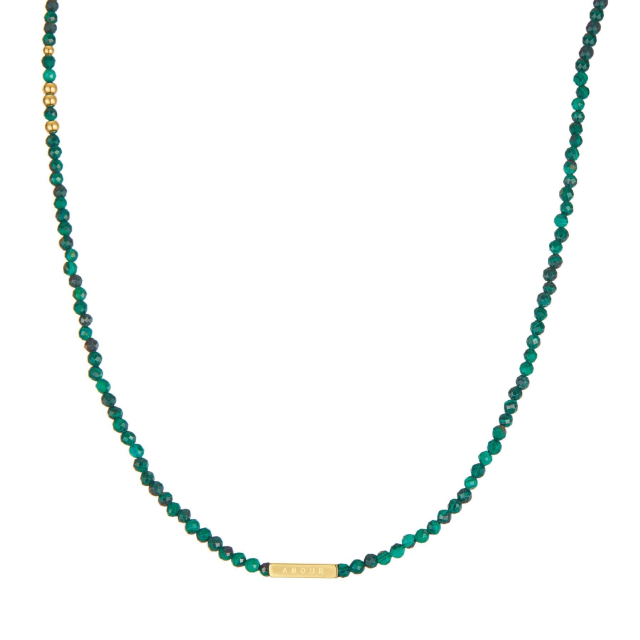 Collier Amour Malachite Collier - Pendentif Femme Collier - Pendentif- Bijoux et accessoires pas chers pour femme Luzaka Ref.73452