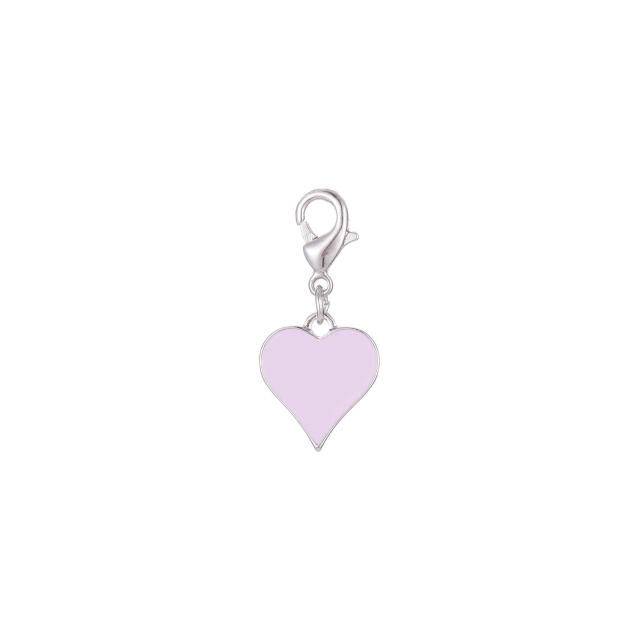 Charm coeur mauve Charm Femme - Bijoux et accessoires pas chers pour femme Luzaka Ref.73896