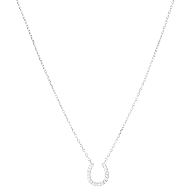Collier Fer à cheval Argent 925 Collier - Pendentif Femme Collier - Pendentif- Bijoux et accessoires pas chers pour femme Luzaka Ref.68136