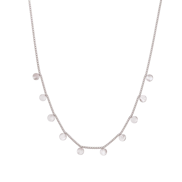 Collier Médailles acier Collier - Pendentif Femme Collier - Pendentif- Bijoux et accessoires pas chers pour femme Luzaka Ref.72066