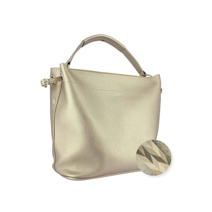 Sac cabas doré deals