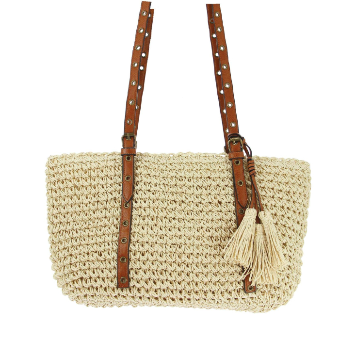 Sac a main en paille outlet
