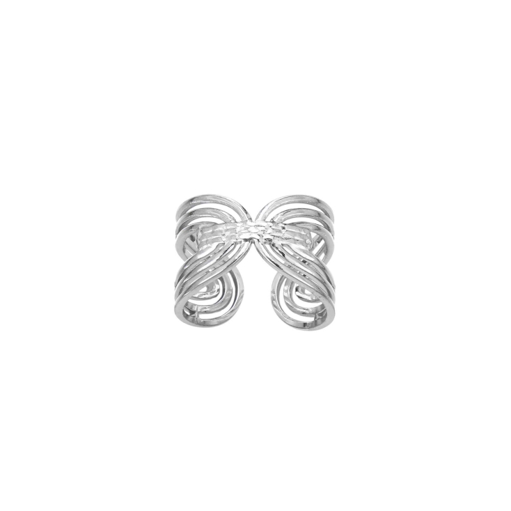 Bague sales femme acier