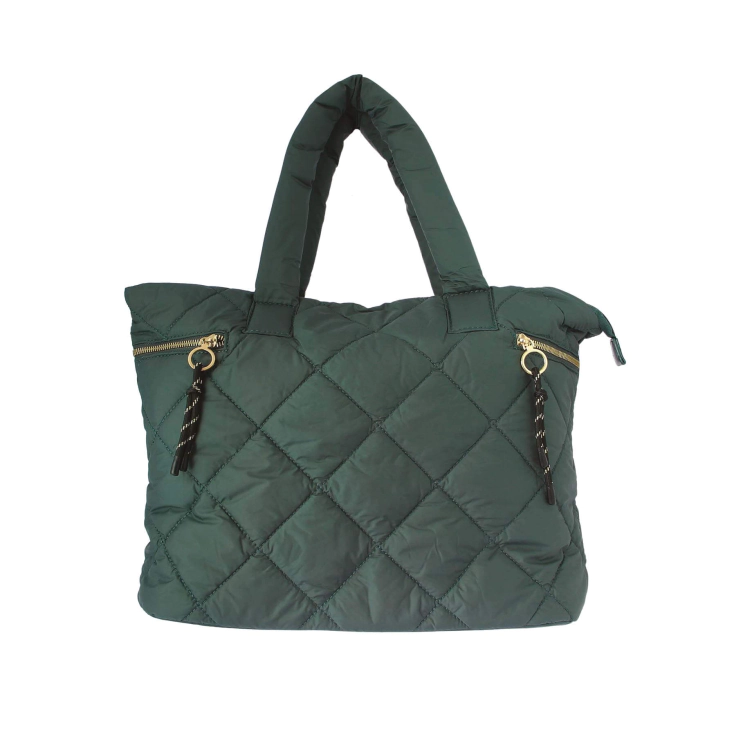 Sac main Doudoune kaki