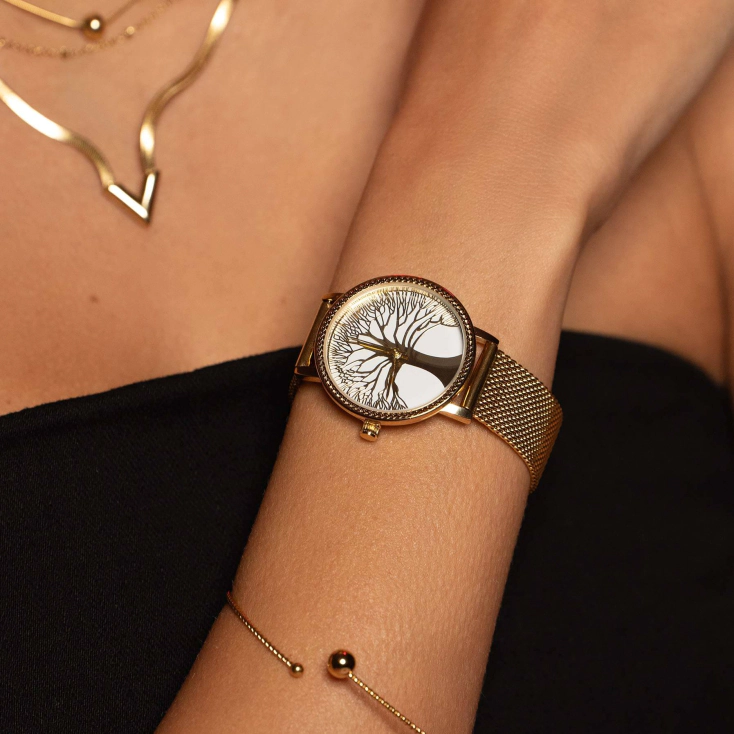 Montre femme sales arbre de vie