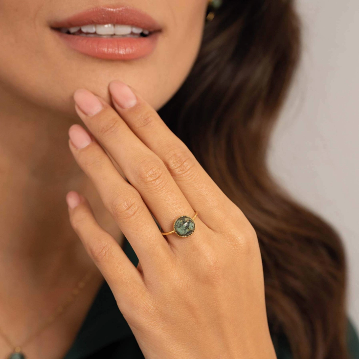 Bague Majo Turqoise Africaine Trouver les plus beaux bijoux femme