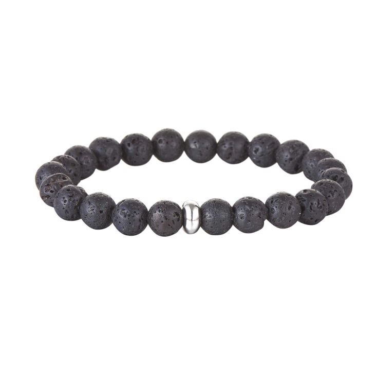 Bracelet Pierre de lave 8mn Large choix de bracelets en pierres pas chers. Trouver votre nouveau bracelet pierre