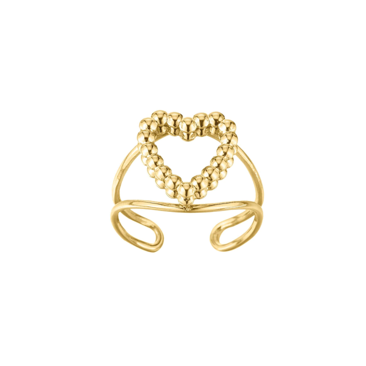Bague shop femme coeur