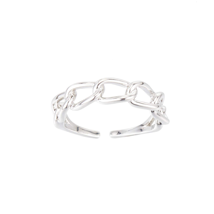 Bague femme chaine discount