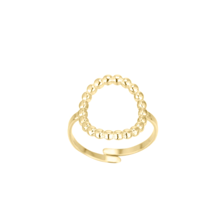 Bague or ronde shop