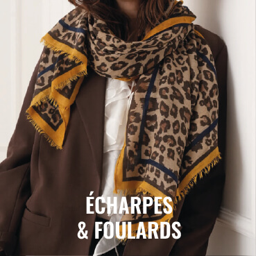 Écharpes chaudes et douces pas cher, écharpes unies, carreaux, léopard