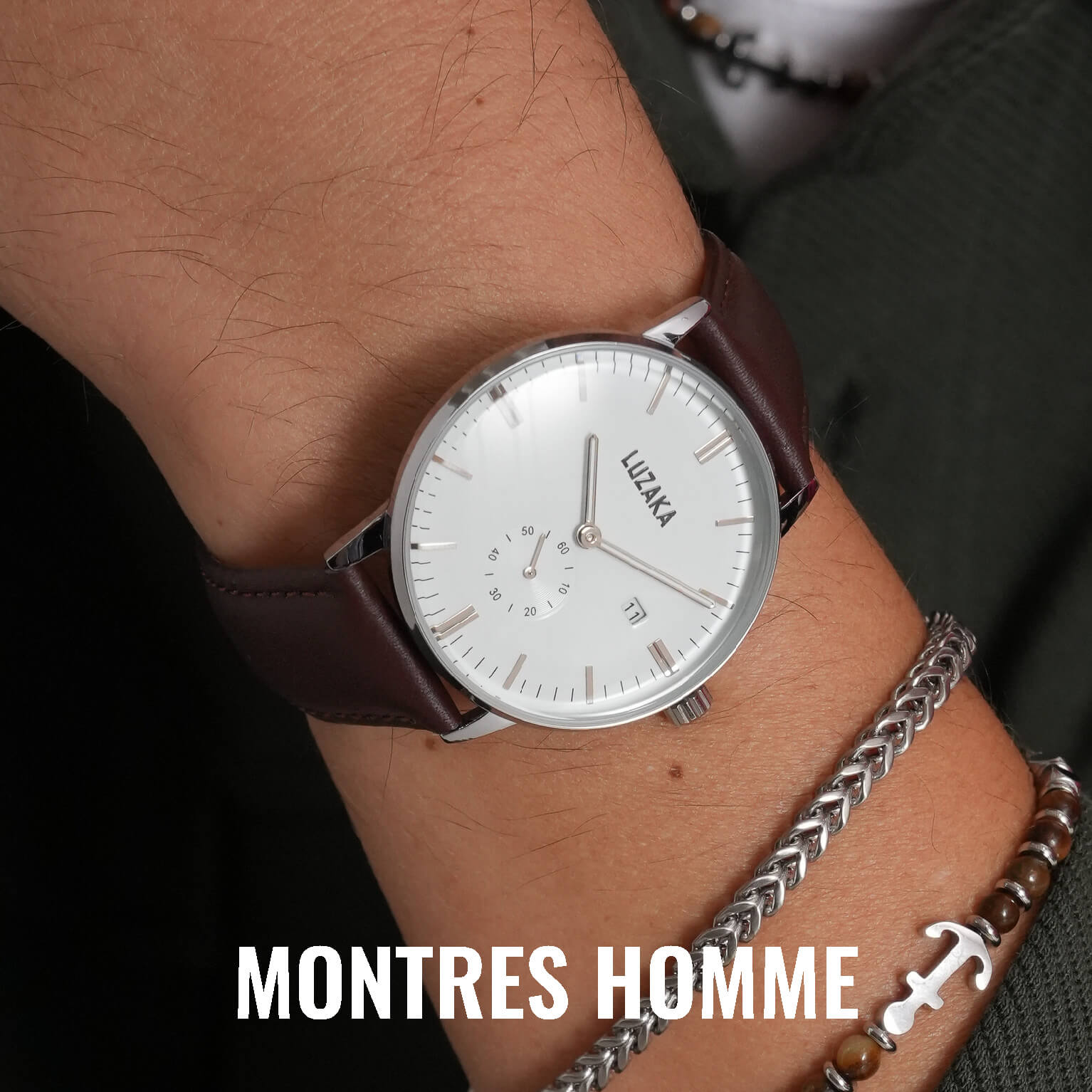 Montres homme pas cher, montre à la mode pour homme, petit budget