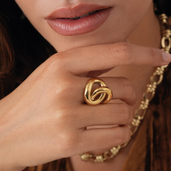 Collection acier doré or